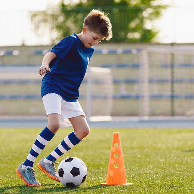 playing sports